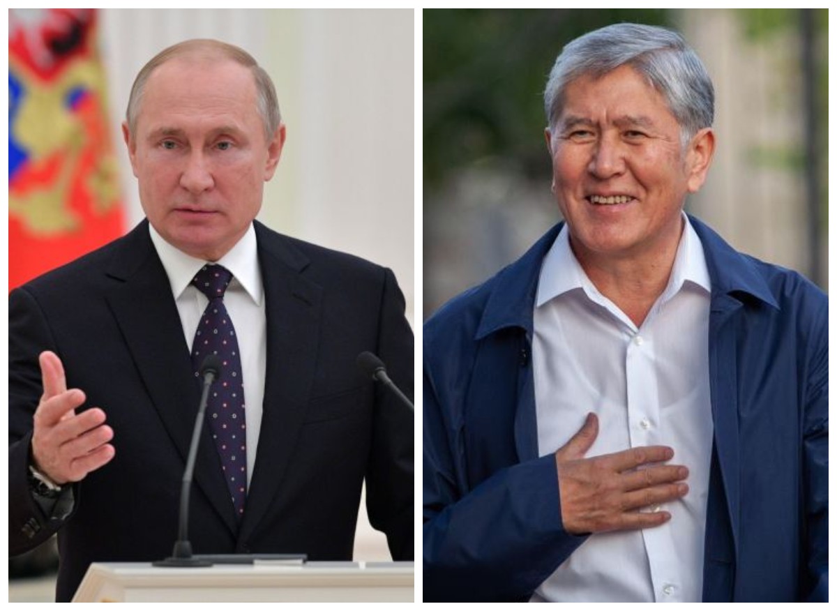 Атамбаев Путин менен жолукту