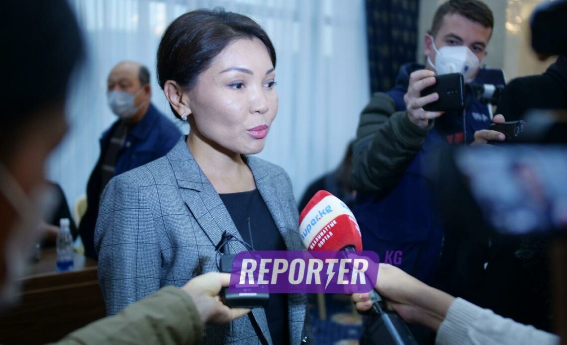 Элвира Сурабалдиева депутаттык мандатын тапшырат