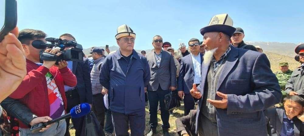 Ташиев: Гавасай тилкесинде 19 миң 200 гектар жерди кайтарууга мүмкүнчүлүк бар — видео