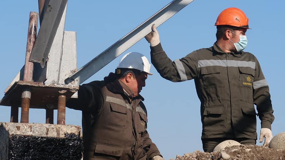 «Северэлектро» строит подстанцию, которая повысит качество энергоснабжения в жилмассивах Бишкека