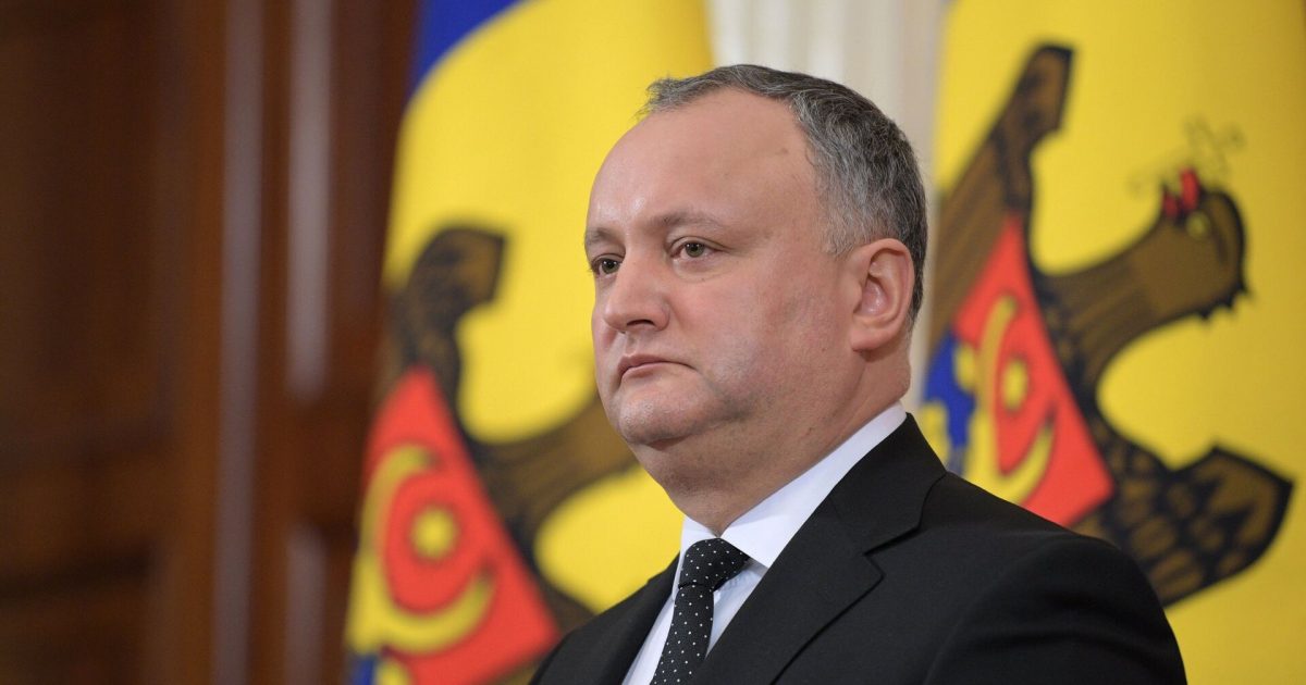 Молдованын экс-президенти 72 саатка камакка алынды