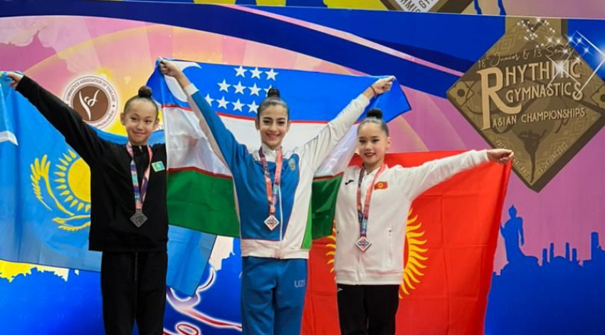 Кыргызстандык гимнаст Таиландда өткөн мелдеште коло медаль утту