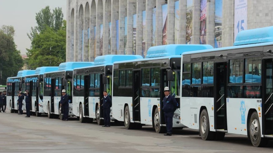 Эртең Бишкекке газ менен жүргөн автобустар келет
