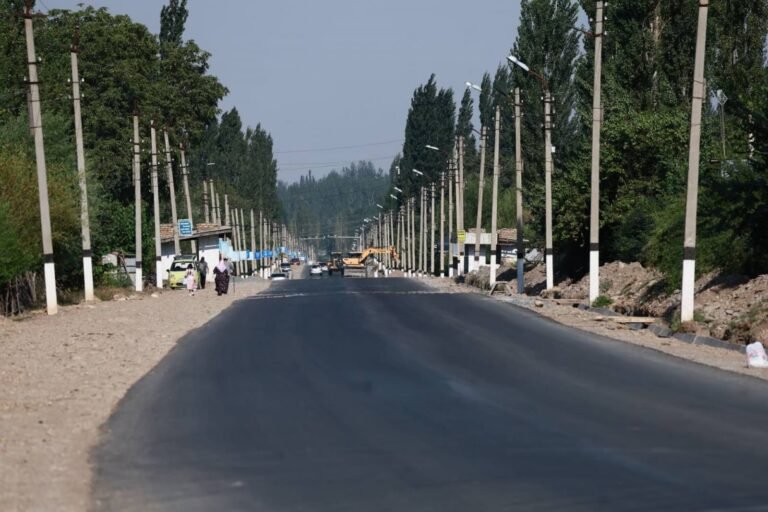 Ремонт международной автодороги Узген – Мырза-Аке – Кара-Кулжа близится к завершению