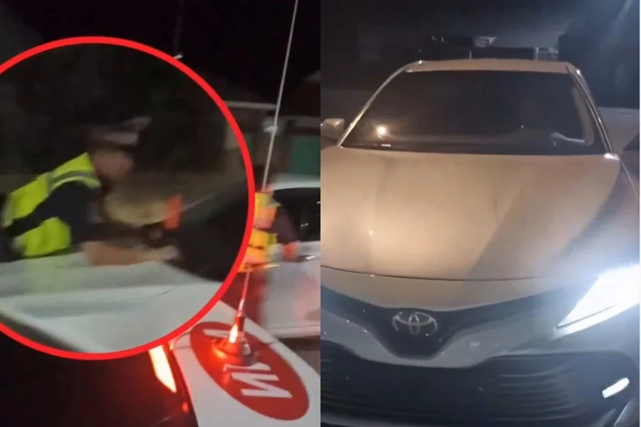 В Сокулуке 17-летний водитель протащил дорожного инспектора на капоте