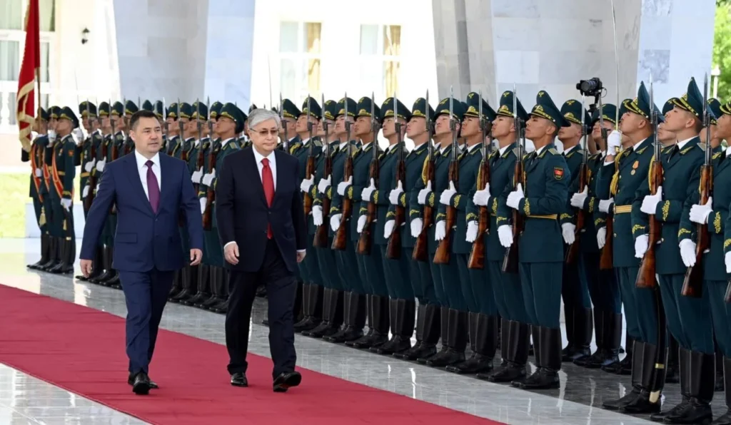 Садыр Жапаров и Касым-Жомарт Токаев