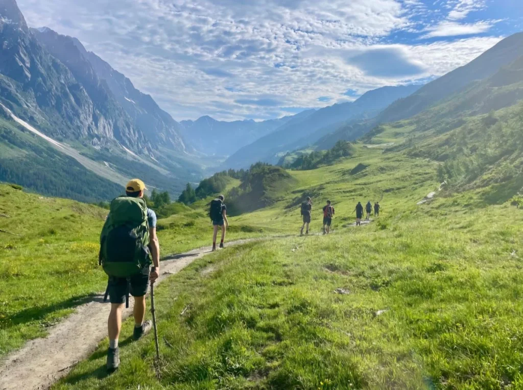 Туристы в Кыргызстане