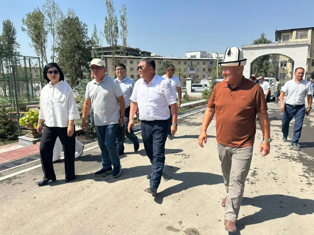 Камчыбек Ташиев в Оше 