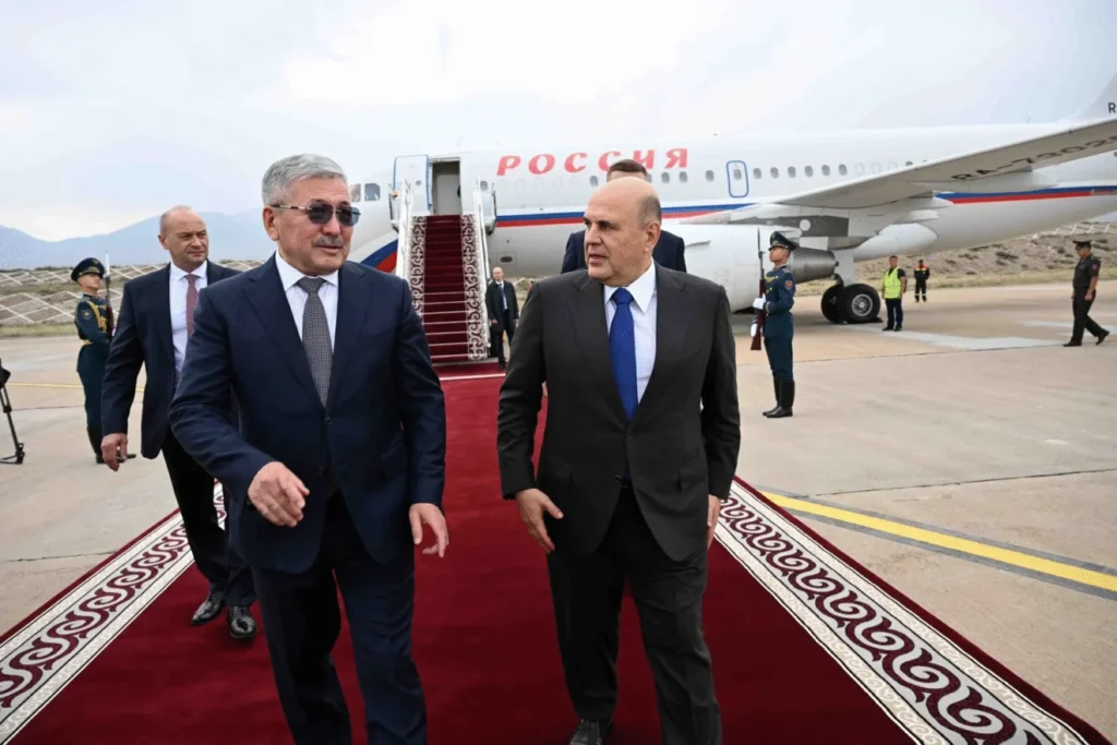 Михаил Мишустин и Адылбек Касымалиев
