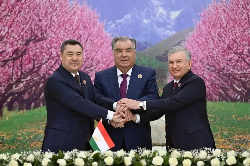 Жапаров, Рахмон и Мирзиёев