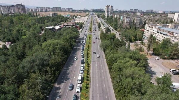 участок проспекта Айтматова в Бишкеке