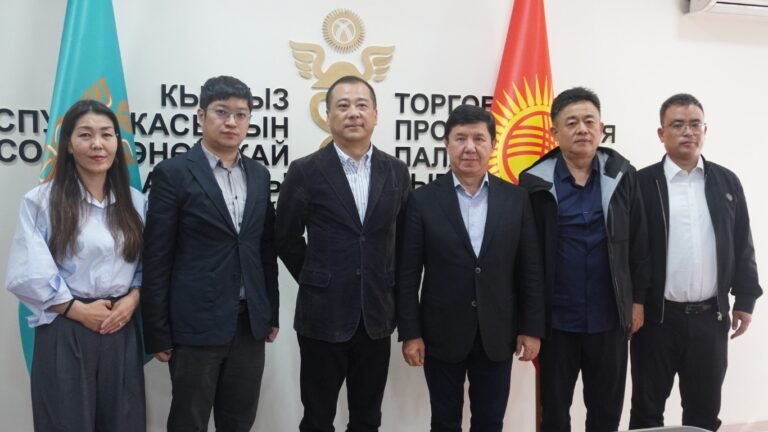 Соода өнөр-жай палатасы шанхайлык ири ишкананын өкүлдөрү менен жолугушуу өткөрдү