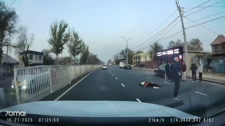 Бишкекте 63 жаштагы аял жол кырсыгынан каза болду. Айдоочу изделүүдө