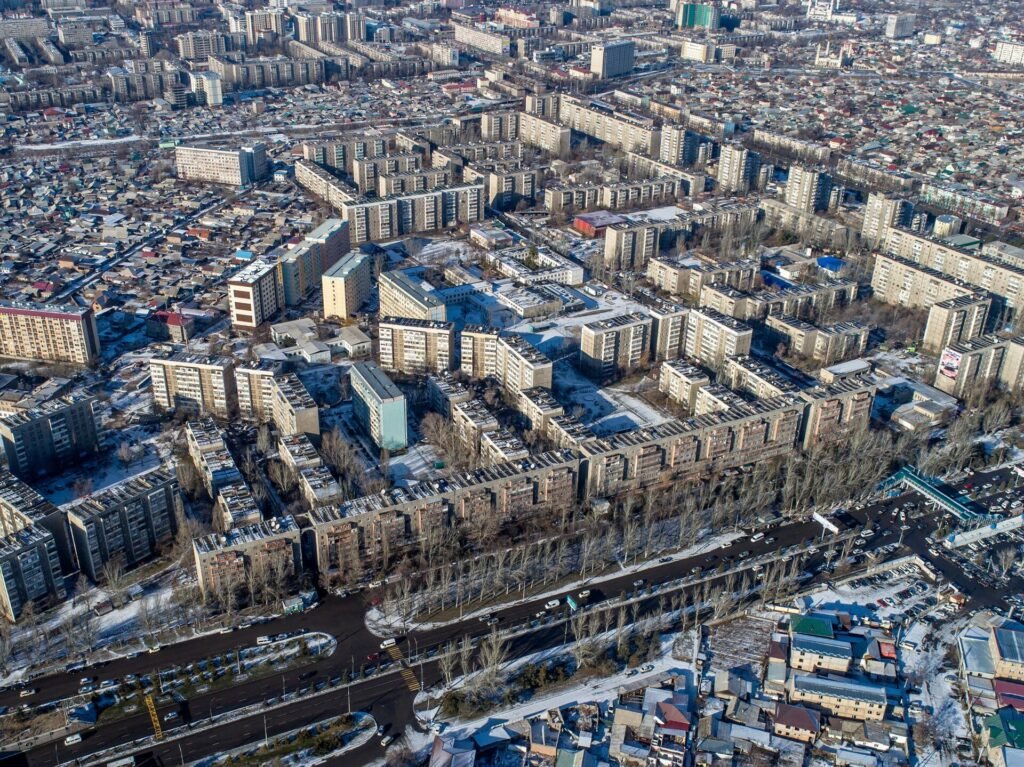Жилые микрорайоны Бишкека