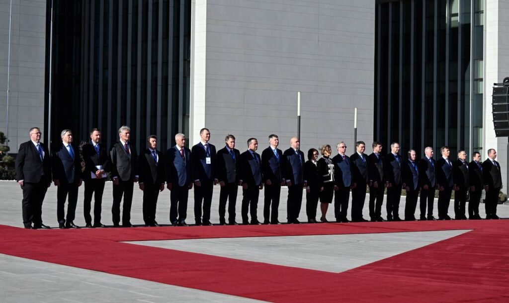 Делегация Путина в Бишкеке