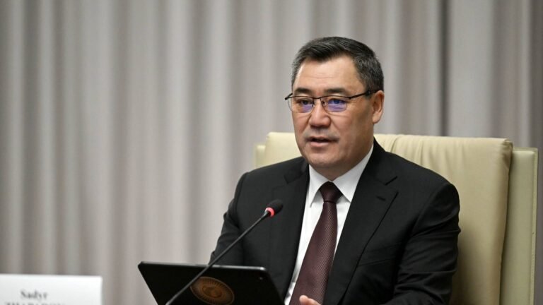 “Бир досум кетсе, артымда 7 млн досум бар”. Садыр Жапаров Ташиев экөөнүн мамилеси тууралуу суроолорго жооп берди