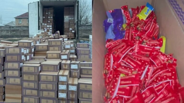 11 тонна мөөнөтү өтүп кеткен таттуулар жүктөлгөн унаа кармалды