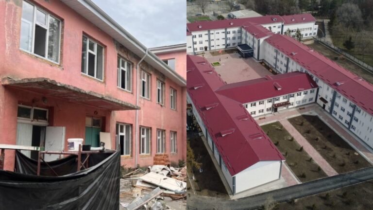 Бишкектеги №39 мектеп капиталдык оңдоодон кийин ачылды