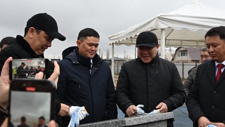 Ак-Бата конушунда 650 орундуу жаңы мектептин курулушу башталды