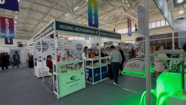 «MedExpo Kyrgyzstan 2026»: Бишкекте 10дой өлкөнүн компаниялары катышкан медициналык көргөзмө ачылды
