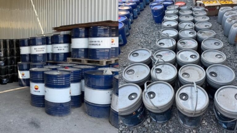 Новопавловкада 3 млн сомдук акциздик маркасы жок мотор майлары табылды