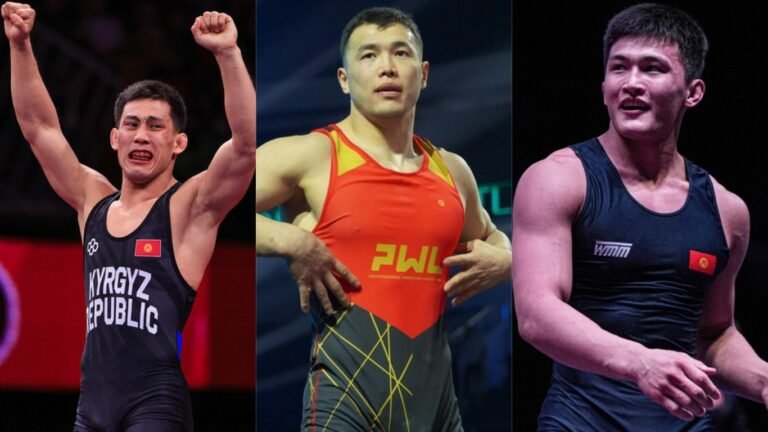 Грек-рим күрөшү боюнча кыргызстандык үч балбан Азия чемпиону болду