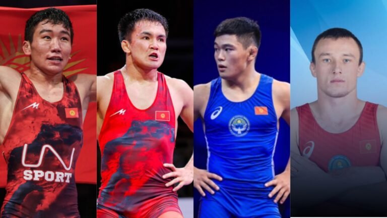 Азия чемпионаты: Эркин күрөш боюнча кыргызстандык төрт балбан коло медаль утту