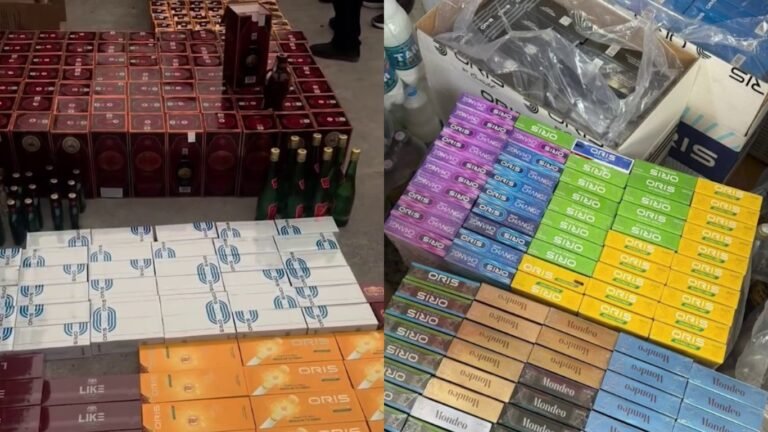 Чүй жана Жалал-Абадда акциздик маркасы жок сатылып жаткан продукциялар аныкталды