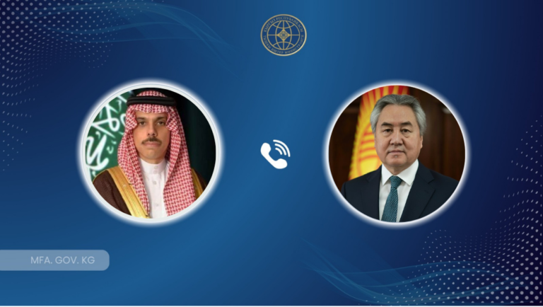 Бишкек менен Эр-Рияд Жакынкы Чыгыштагы кырдаалды талкуулашты