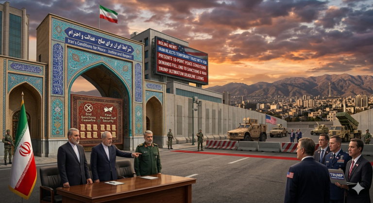 Иран АКШ менен убактылуу элдешүүдөн баш тартып, тынчтык үчүн өз шарттарын койду