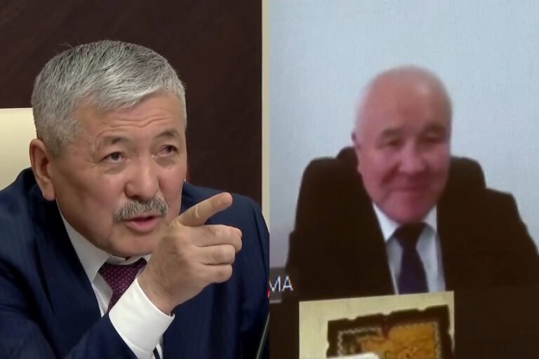 «Сиз эмне, тойго келдиңизби? Күлүп отурасыз?» — Министрлер кабинетинин төрагасынын орун басары акимди тилдеди