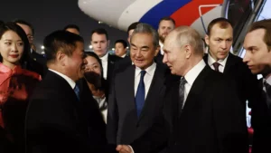 Владимир Путин прибыл в Пекин