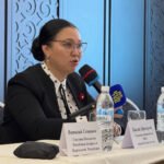 Ширин Костюк выступает на круглом столе
