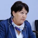 Кыргыз Республикасынын агартуу министри Догдуркүл Кендирбаева жумушчу иш-чарада