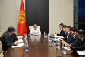 Адылбек Касымалиев на встрече с инвесторами из Китая