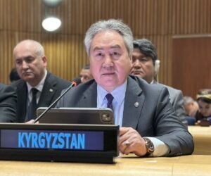 Жээнбек Кулубаев на заседании Группы друзей по глобальному управлению в Нью-Йорке
