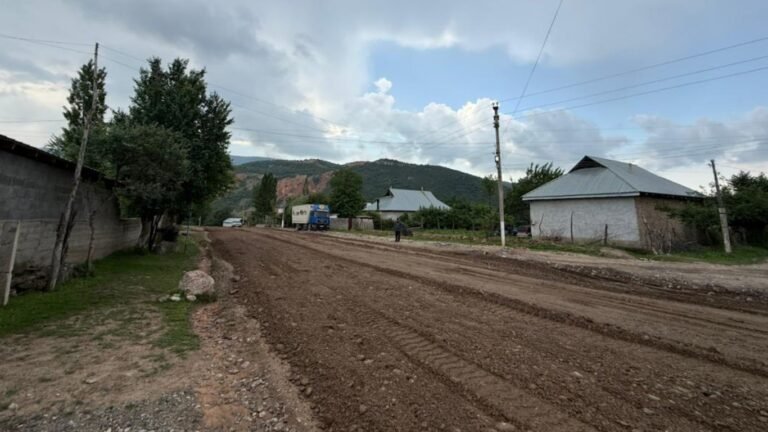 Базар-Коргон – Арстанбап унаа жолунун 10 чакырымына асфальт төшөлөт
