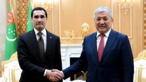 Встреча Касымалиева с Туркменистаном