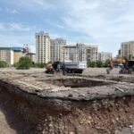 Бишкекте «Манас» университетинин жатаканасынын курулушу токтотулду — Новости Кыргызстана