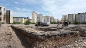 Бишкекте «Манас» университетинин жатаканасынын курулушу токтотулду — Новости Кыргызстана