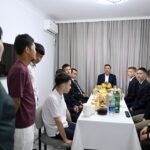 Президент КР Садыр Жапаров на встрече с воспитанниками интернатов