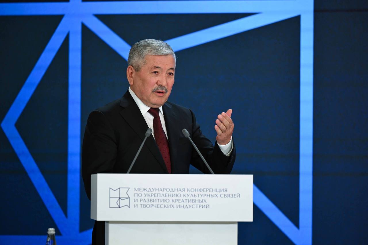 Адылбек Касымалиев Евразияда креативдүү экономиканы өнүктүрүүгө чакырды