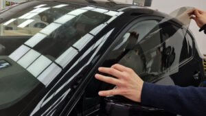 Тонировка передних стекол авто