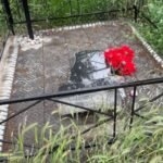 Вандализм на кладбище в Новопавловке