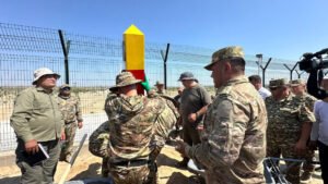 Кыргызстан и Таджикистан установили новые пограничные столбы — Новости Кыргызстана