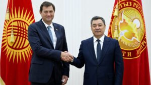 Садыр Жапаров Беларустун ТИМ башчысы менен кызматташтыкты өнүктүрүүнү талкуулады — Новости Кыргызстана