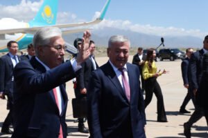 Токаев менен Бердымухамедов Кыргызстанга келишти — Новости Кыргызстана