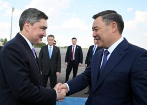 Садыр Жапаров Казакстанга «Келечек оюндары – 2026» мелдешинин ачылышына катышуу үчүн келди — Новости Кыргызстана