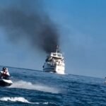Ысык-Көлдөгү теплоходдун ээсине кара түтүн үчүн айып салынды — Новости Кыргызстана