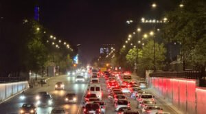 Бишкектеги Чыңгыз Айтматов проспектисинде 554 жаңы чырак орнотулду — Новости Кыргызстана